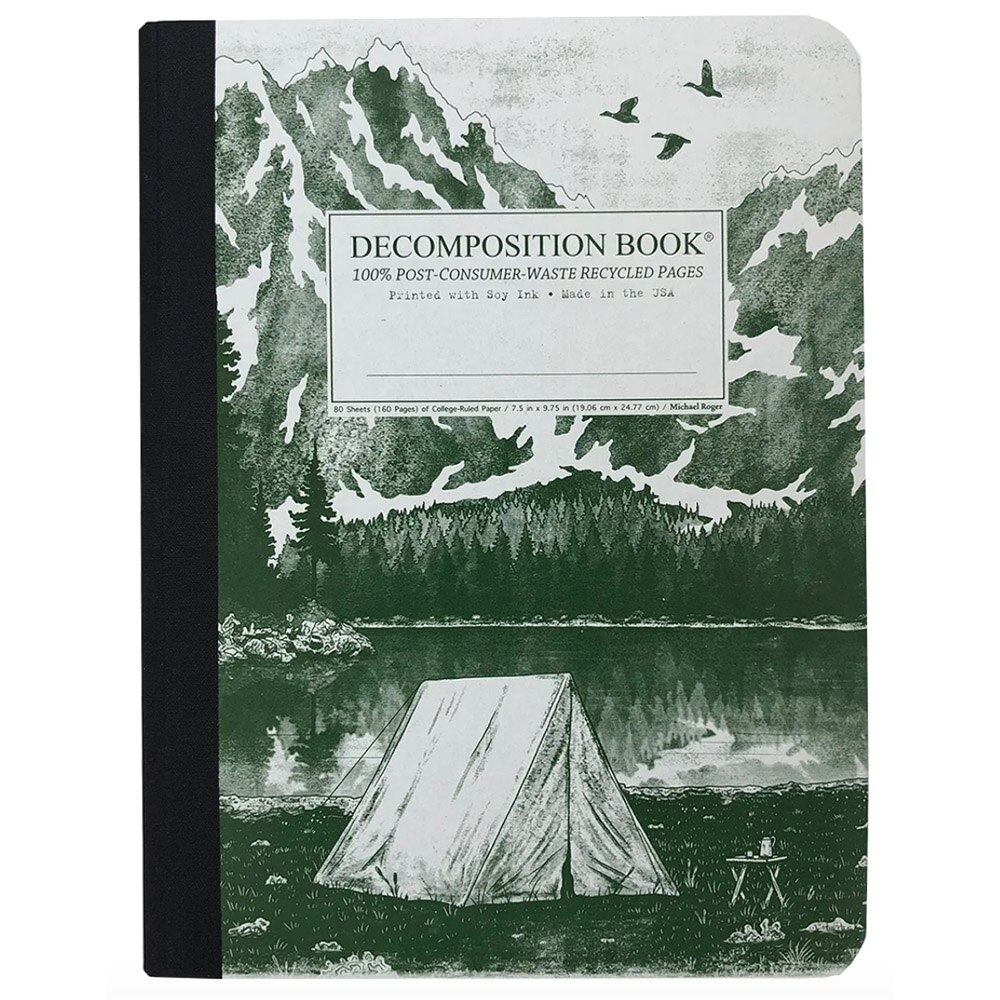 Michael Roger Press, Decomp Book, 9"x7", Mountain Lake